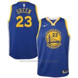 Maglia Bambino Golden State Warriors Draymond Green #23 2018 Blu