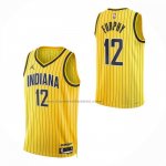 Maglia Bambino Indiana Pacers Johnny Furphy No 12 Statement 2026-27 Oro