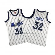 Maglia Bambino Orlando Magic Shaquille O'neal #32 Mitchell & Ness 1993-94 Bianco