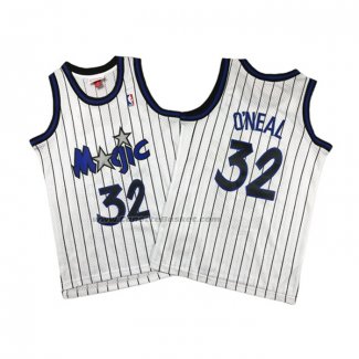 Maglia Bambino Orlando Magic Shaquille O'neal #32 Mitchell & Ness 1993-94 Bianco