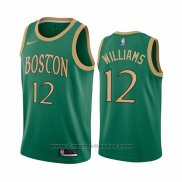 Maglia Boston Celtics Grant Williams #12 Citta Verde
