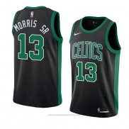 Maglia Boston Celtics Marcus Morris #13 Statement 2018 Nero
