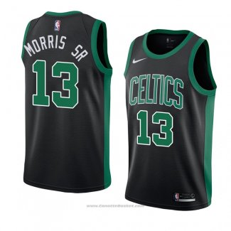 Maglia Boston Celtics Marcus Morris #13 Statement 2018 Nero