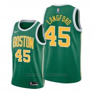 Maglia Boston Celtics Romeo Langford #45 Earned 2019-20 Verde