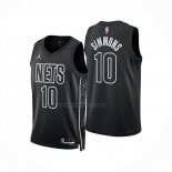 Maglia Brooklyn Nets Ben Simmons No 10 Statement 2025-26 Nero