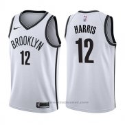 Maglia Brooklyn Nets Joe Harris #12 Association 2017-18 Bianco