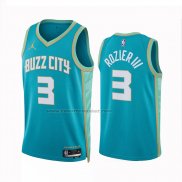 Maglia Charlotte Hornets Terry Rozier III #3 Citta 2023-24 Verde