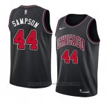 Maglia Chicago Bulls Brandon Sampson #44 Statement 2018 Nero