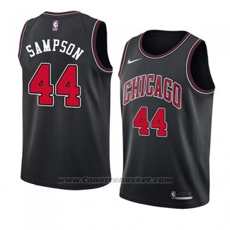 Maglia Chicago Bulls Brandon Sampson #44 Statement 2018 Nero