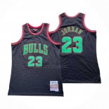 Maglia Chicago Bulls Michael Jordan NO 23 Mitchell & Ness 1997-98 Nero