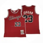Maglia Chicago Bulls Michael Jordan No 23 Autentico 1984-85 Rosso