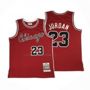 Maglia Chicago Bulls Michael Jordan No 23 Autentico 1984-85 Rosso
