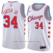 Maglia Chicago Bulls Wendell Carter Jr. #34 Citta 2018 Bianco