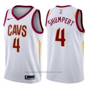 Maglia Cleveland Cavaliers Iman Shumpert #4 Swingman Association 2017-18 Bianco