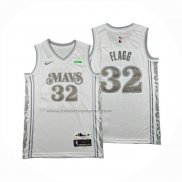 Maglia Dallas Mavericks Cooper Flagg No 32 City 2024-25 Bianco