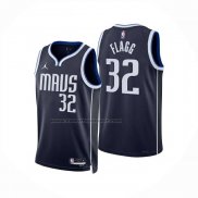 Maglia Dallas Mavericks Cooper Flagg No 32 Statement 2025-26 Blu