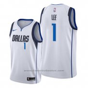 Maglia Dallas Mavericks Courtney Lee #1 Association Bianco