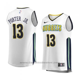 Maglia Denver Nuggets Michael Porter Jr. #13 Statement 2018 Giallo