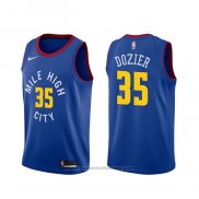 Maglia Denver Nuggets P.j. Dozier #35 Statement Blu