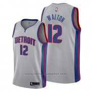 Maglia Detroit Pistons Derrick Walton #12 Statement 2019-20 Grigio