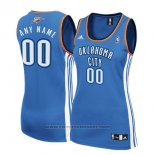 Maglia Donna Oklahoma City Thunder Adidas Personalizzate Blu