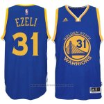 Maglia Golden State Warriors Festus Ezeli #31 Blu