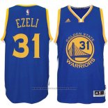 Maglia Golden State Warriors Festus Ezeli #31 Blu