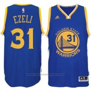 Maglia Golden State Warriors Festus Ezeli #31 Blu