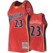 Maglia Golden State Warriors Jason Richardson 2009-10 Hardwood Classics Arancione