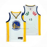 Maglia Golden State Warriors Klay Thompson #11 2022 Slam Dunk Special Mexico Edition Bianco