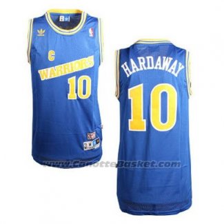 Maglia Golden State Warriors Tim Hardaway #10 Retro Blu