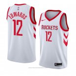 Maglia Houston Rockets Vincent Edwards #12 Association 2018 Bianco