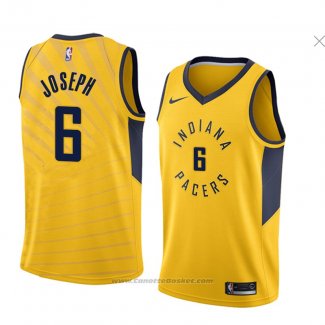 Maglia Indiana Pacers Cory Joseph #6 Statement 2018 Giallo