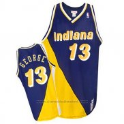 Maglia Indiana Pacers Paul George #13 Retro Blu