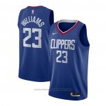 Maglia Los Angeles Clippers Lou Williams #23 Icon 2020-21 Blu