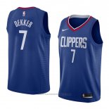 Maglia Los Angeles Clippers Sam Dekker #7 Icon 2018 Blu