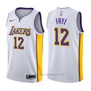 Maglia Los Angeles Lakers Channing Frye #12 Association 2017-18 Bianco