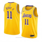 Maglia Los Angeles Lakers Joel Berry Ii #11 Icon 2018-19 Giallo