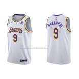 Maglia Los Angeles Lakers Kent Bazemore NO 9 Association 2021-22 Bianco