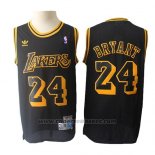 Maglia Los Angeles Lakers Kobe Bryant #24 Retro Hardwood Classics Nero