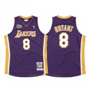Maglia Los Angeles Lakers Kobe Bryant #8 2000-01 Finals Viola