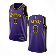 Maglia Los Angeles Lakers Kobe Bryant #8 Statement 2022-23 Viola