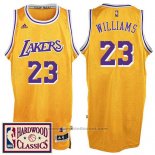Maglia Los Angeles Lakers Lou Williams #23 Retro Giallo