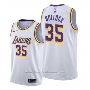 Maglia Los Angeles Lakers Reggie Bullock #35 Association Bianco