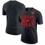 Maglia Manica Corta Miami Heat Nero