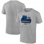 Maglia Manica Corta Orlando Magic 2024 NBA Playoffs Grigio