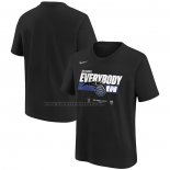 Maglia Manica Corta Orlando Magic 2024 NBA Playoffs Mantra Nero