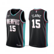 Maglia Memphis Grizzlies Brandon Clarke #15 Classic Nero