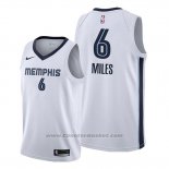 Maglia Memphis Grizzlies C.J. Miles #6 Association Bianco