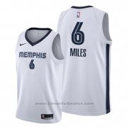 Maglia Memphis Grizzlies C.J. Miles #6 Association Bianco